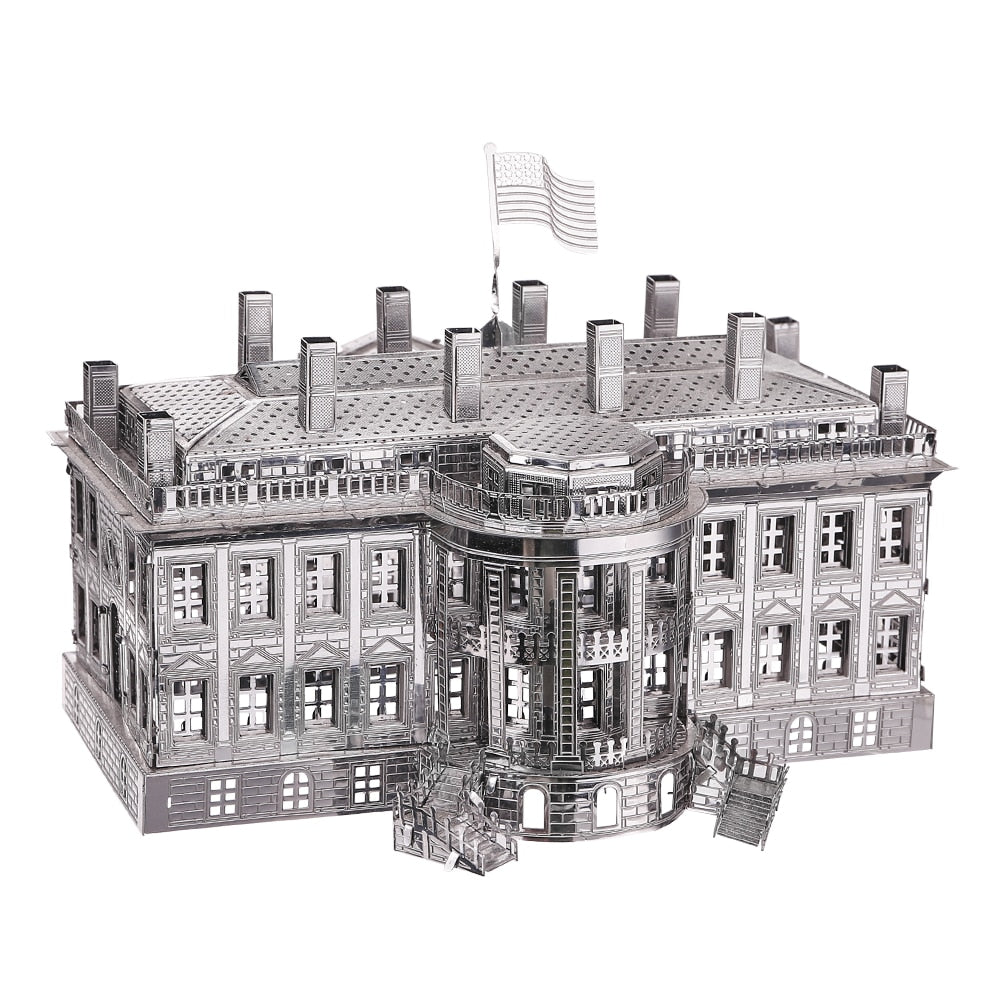 3D Metal The White House Model Building