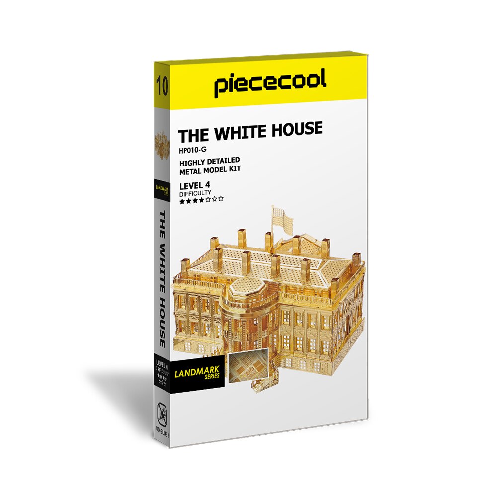 3D Metal The White House Model Building