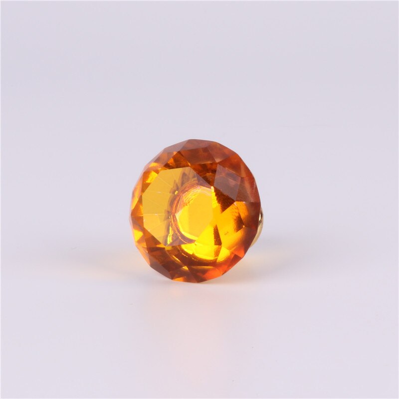 European Colorful Crystal Glass Knobs
