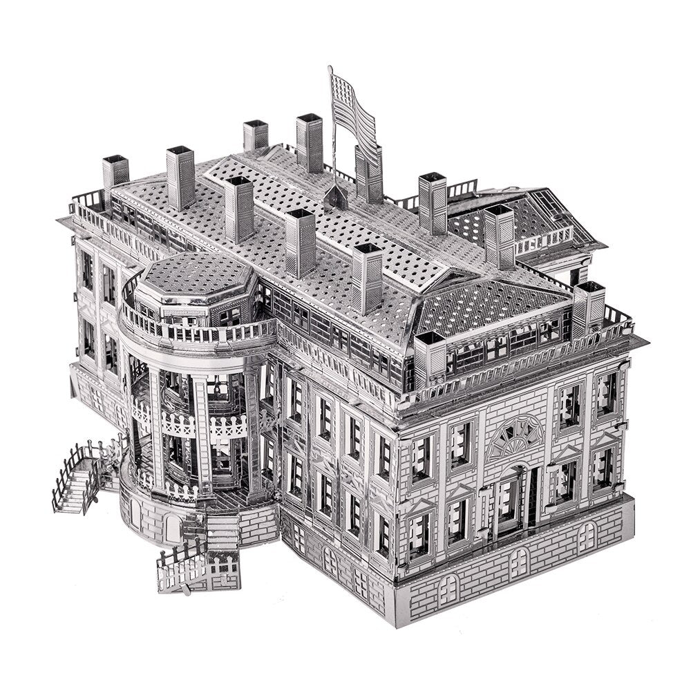 3D Metal The White House Model Building