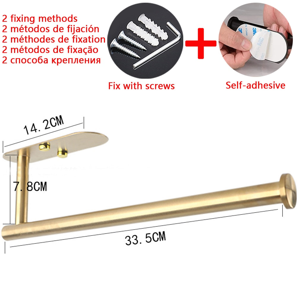 Adhesive Toilet Holder