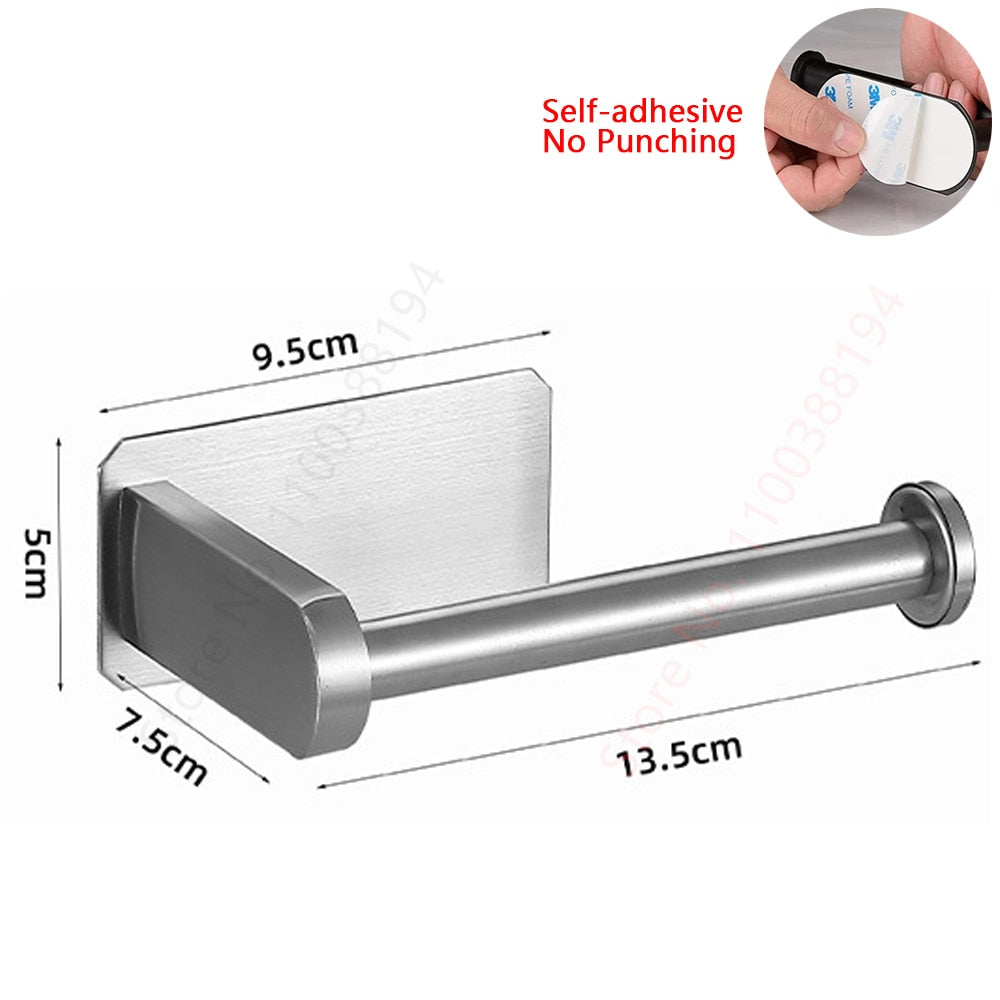 Adhesive Toilet Holder