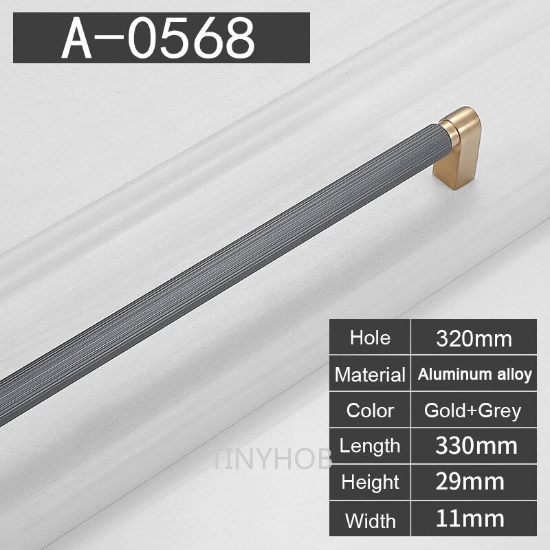 Haya Handle - 1000mm Zinc alloy Handles Luxury Design