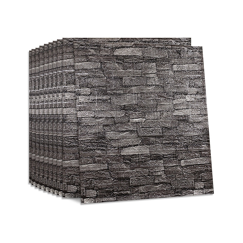 DODO 10pcs 3D Brick Wall Paper
