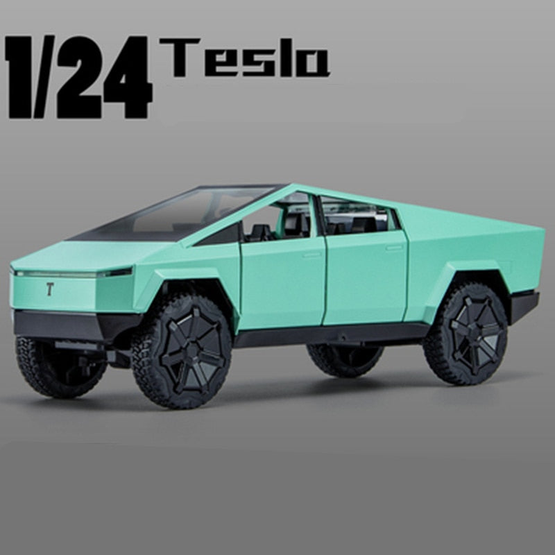 1/24 Tesla Cybertruck Pickup Alloy Car Model