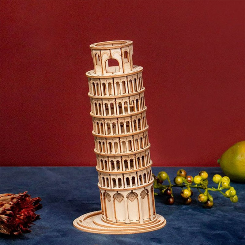 3D Tower Bridge Big Ben Famous Building Wooden Puzzle Game