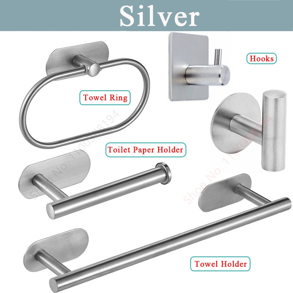 Adhesive Toilet Holder