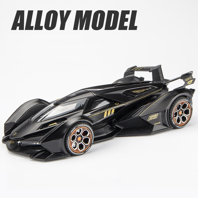 1:22 Lambos Vision Gran Turismo V12 GT Car Model Simulation