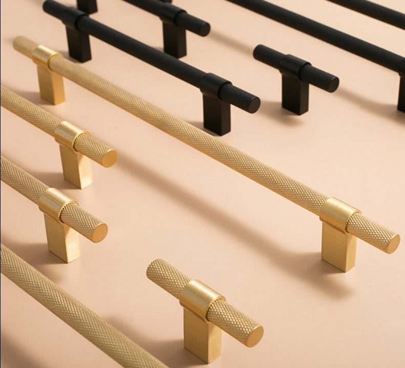 Ava Handle - Satin Brass Furniture Handles luxury
