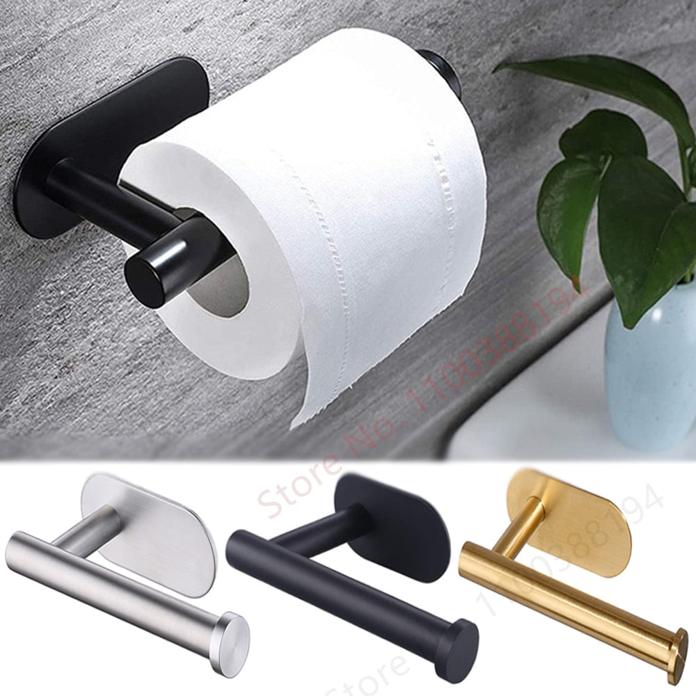 Adhesive Toilet Holder