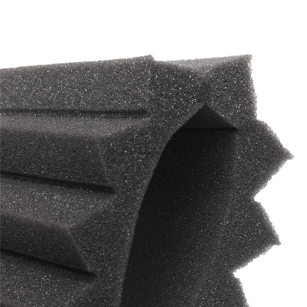 24PCS 300x300x25mm Studio Acoustic Foam SoundProofing Acoustic Panel
