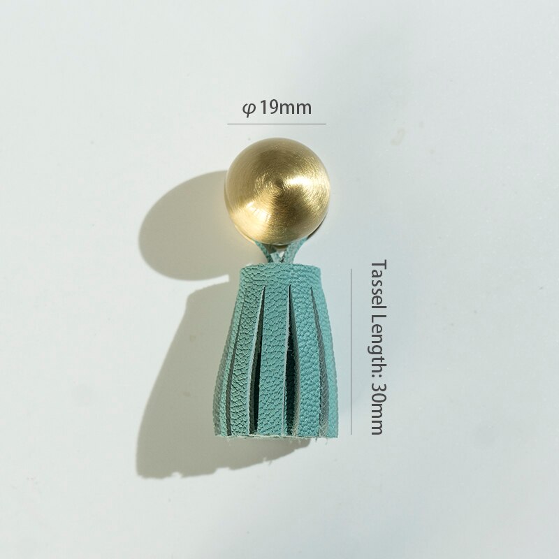Faya Handle - 7 Colors Cute Leather Tassel Knob