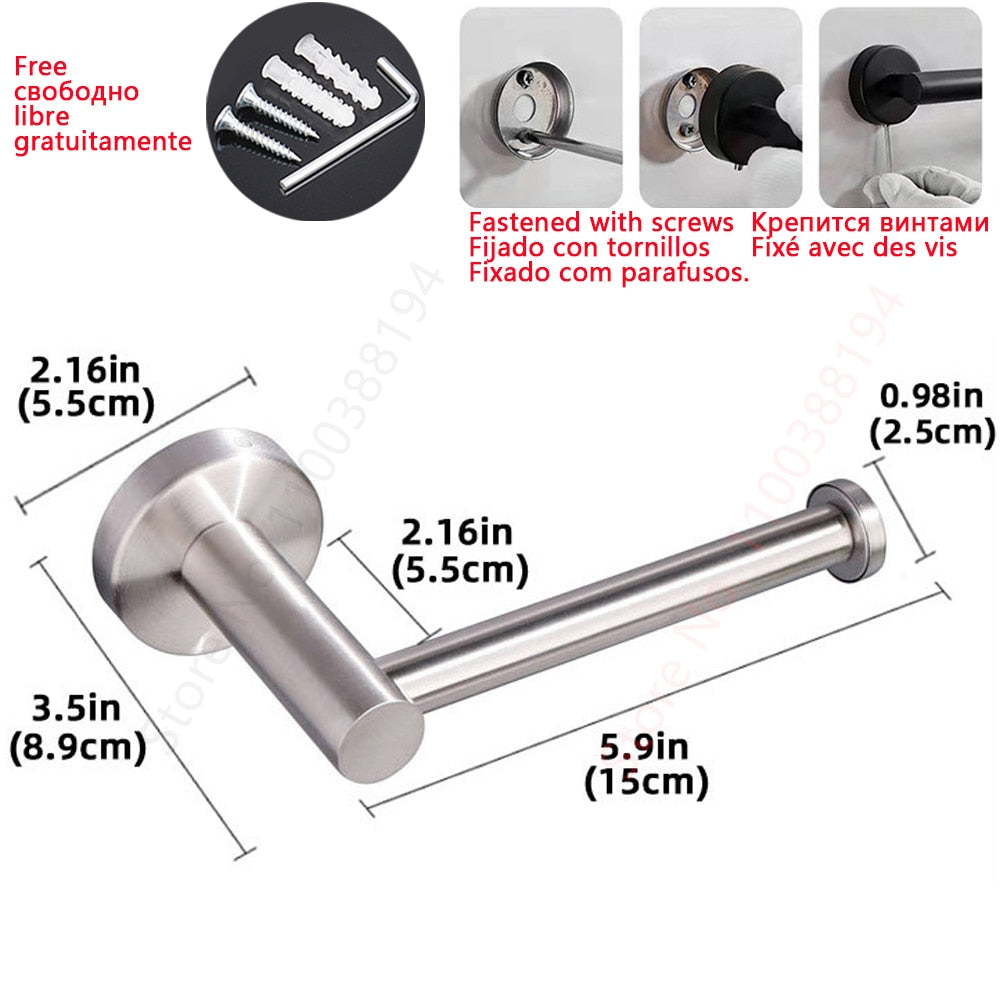 Adhesive Toilet Holder