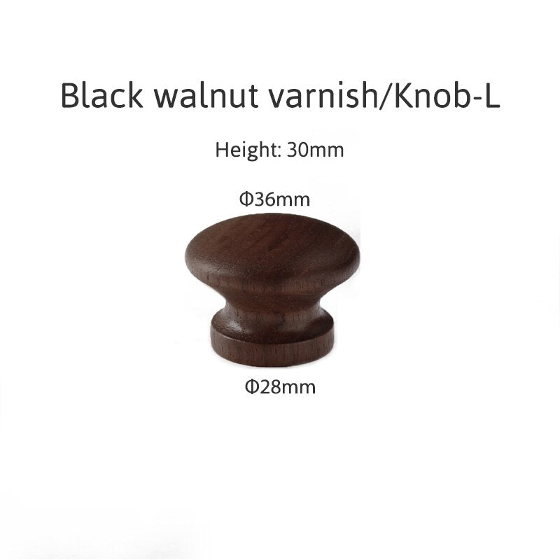 Sanda Handle - Natural Wood Furniture Handle