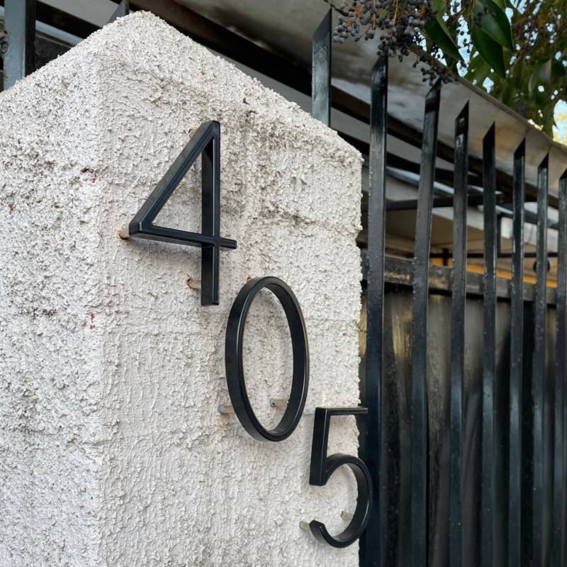 125mm Floating House Address Number Letters Outdoor