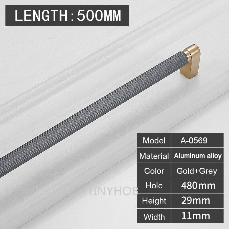 Haya Handle - 1000mm Zinc alloy Handles Luxury Design