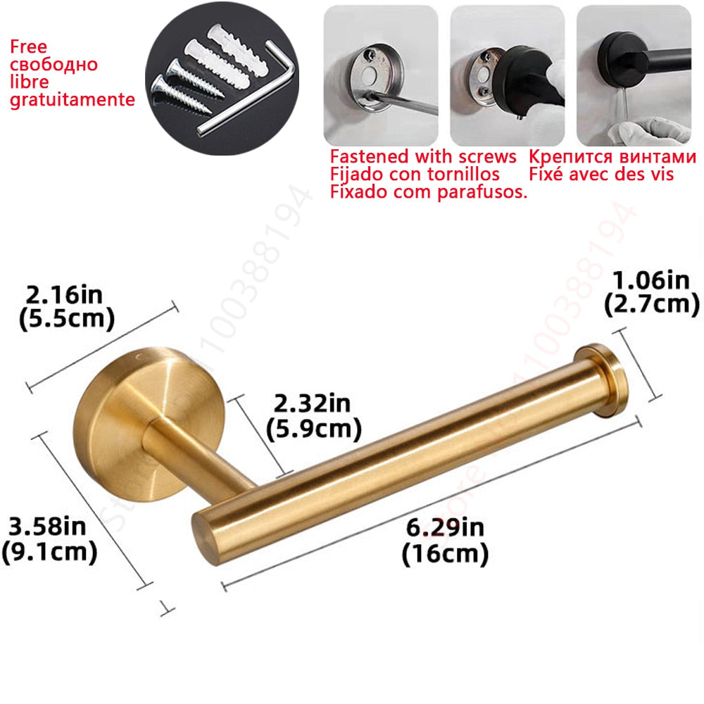 Adhesive Toilet Holder