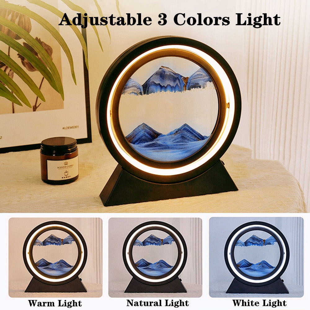 Tala 3D Hourglass Sand Home Decor