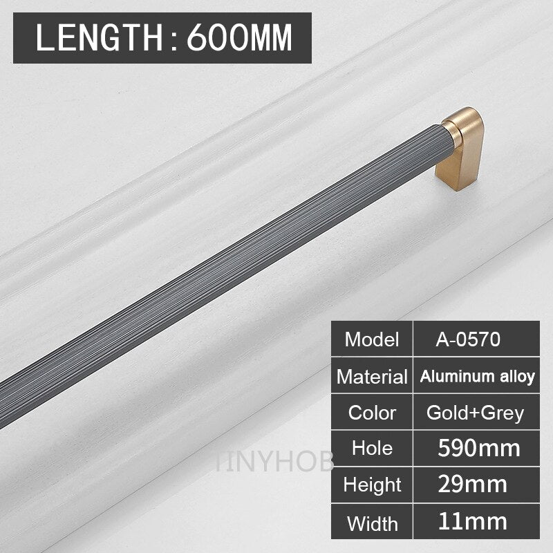 Haya Handle - 1000mm Zinc alloy Handles Luxury Design