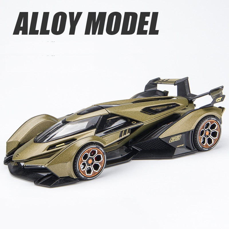 1:22 Lambos Vision Gran Turismo V12 GT Car Model Simulation