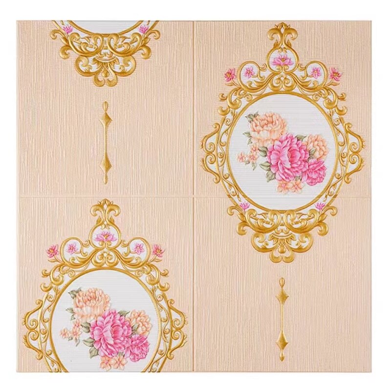 10Pcs 3D Wall Stickers Self Adhesive 70x70cm