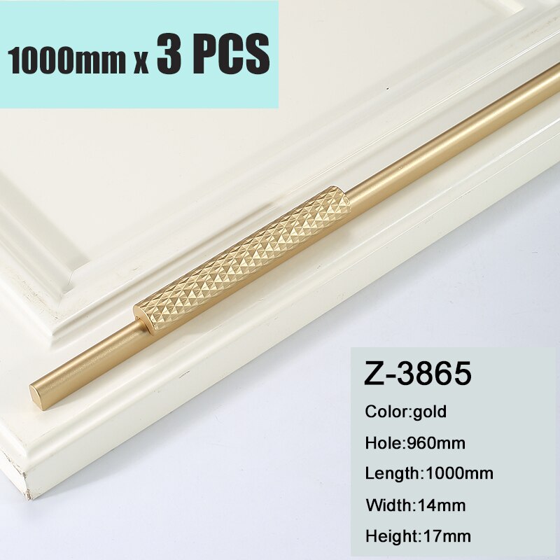 Biza Handle - 1000mm Long Cabinet Handles Aluminum Luxury
