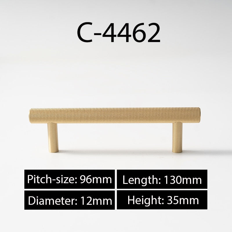 Emma Handle - Brass Furniture Handles Satin Nickel luxury