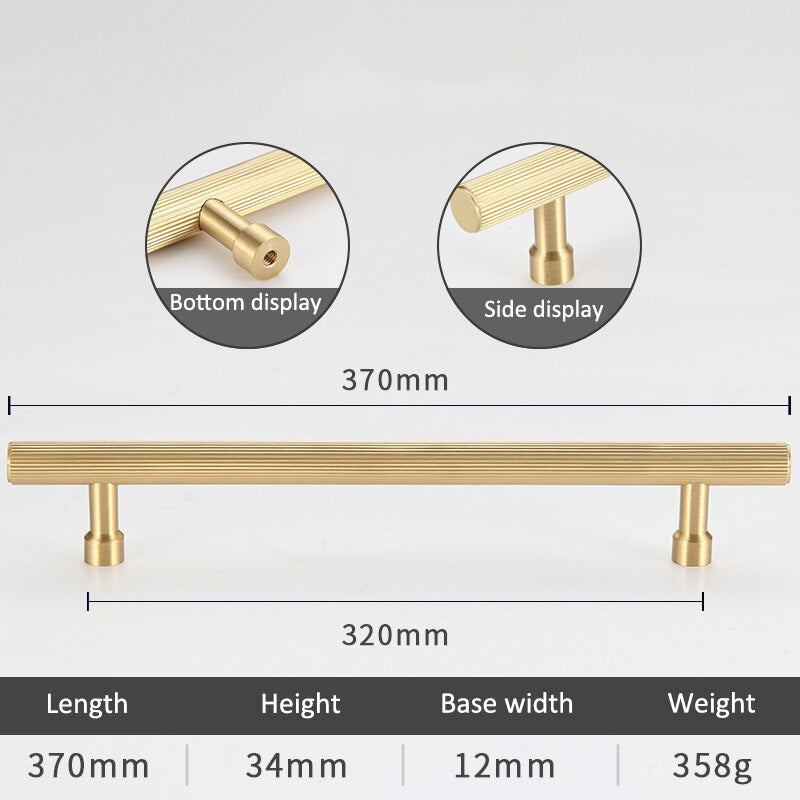 Olivia Handle - Furniture Brass Handles luxury