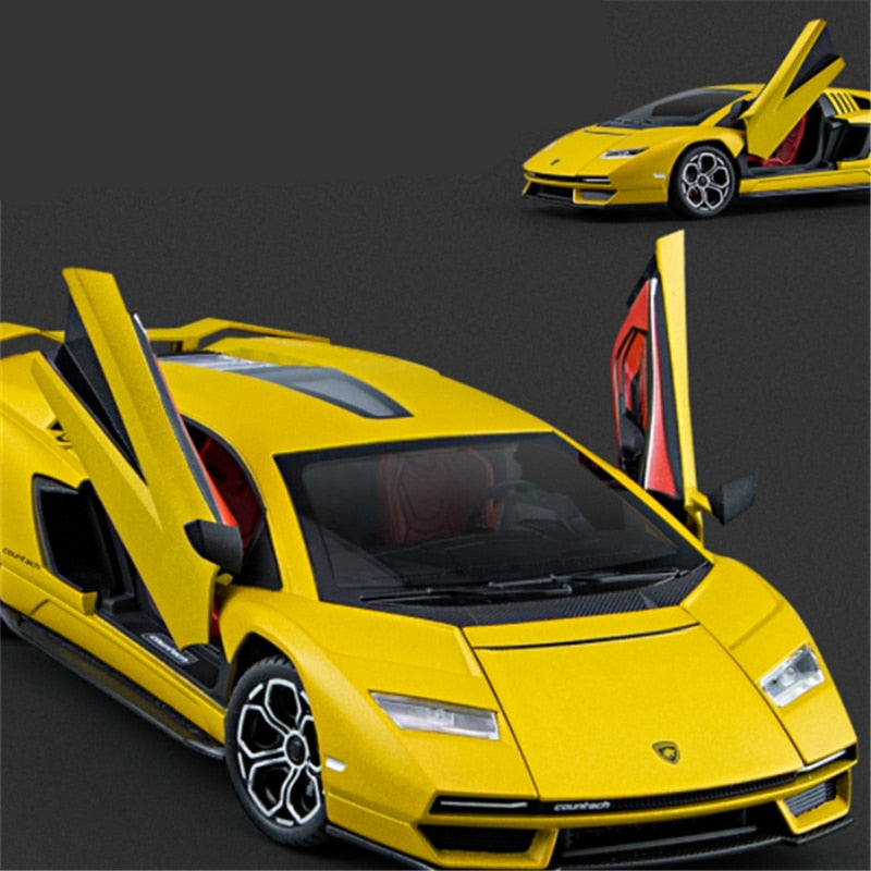 1:24 Countach LPI800-4 Alloy Sports Car Model