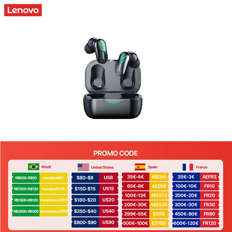 Original Lenovo XT82 TWS Wireless Earphone Bluetooth