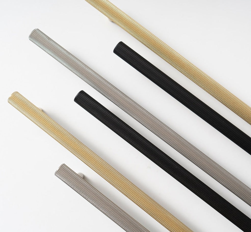 Emma Handle - Brass Furniture Handles Satin Nickel luxury