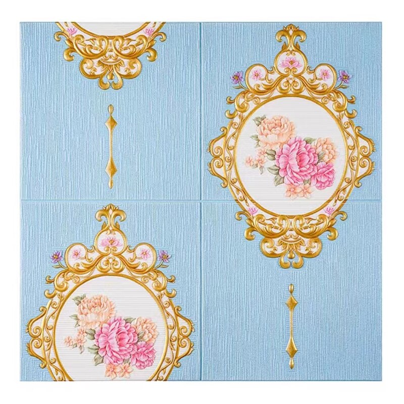 10Pcs 3D Wall Stickers Self Adhesive 70x70cm