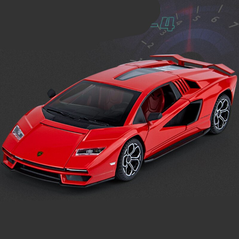1:24 Countach LPI800-4 Alloy Sports Car Model