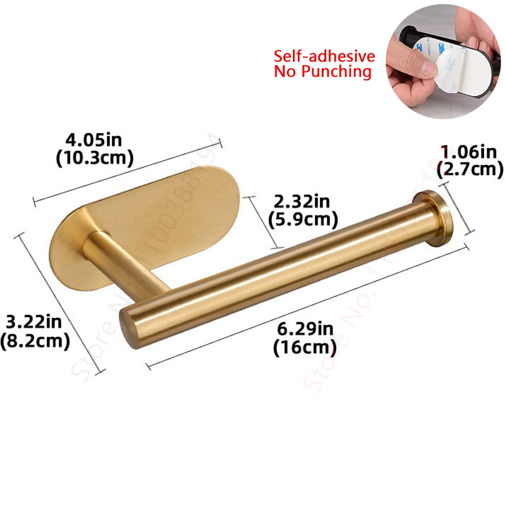 Adhesive Toilet Holder