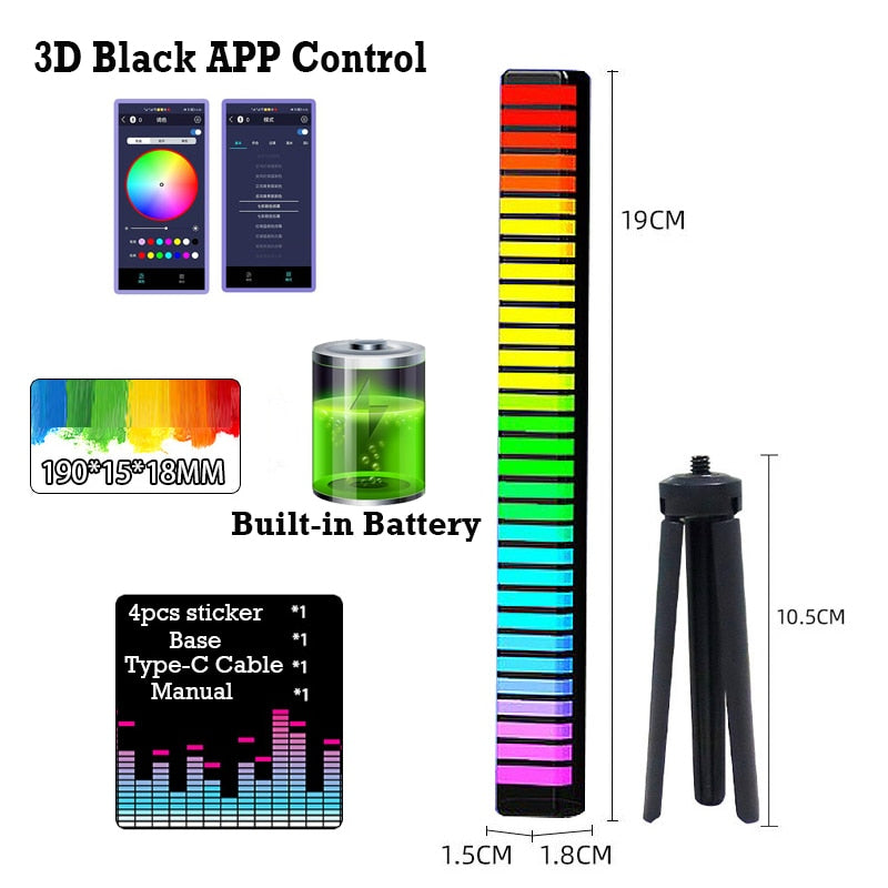 Creative RGB Music Sound Light