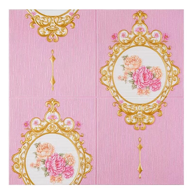 10Pcs 3D Wall Stickers Self Adhesive 70x70cm