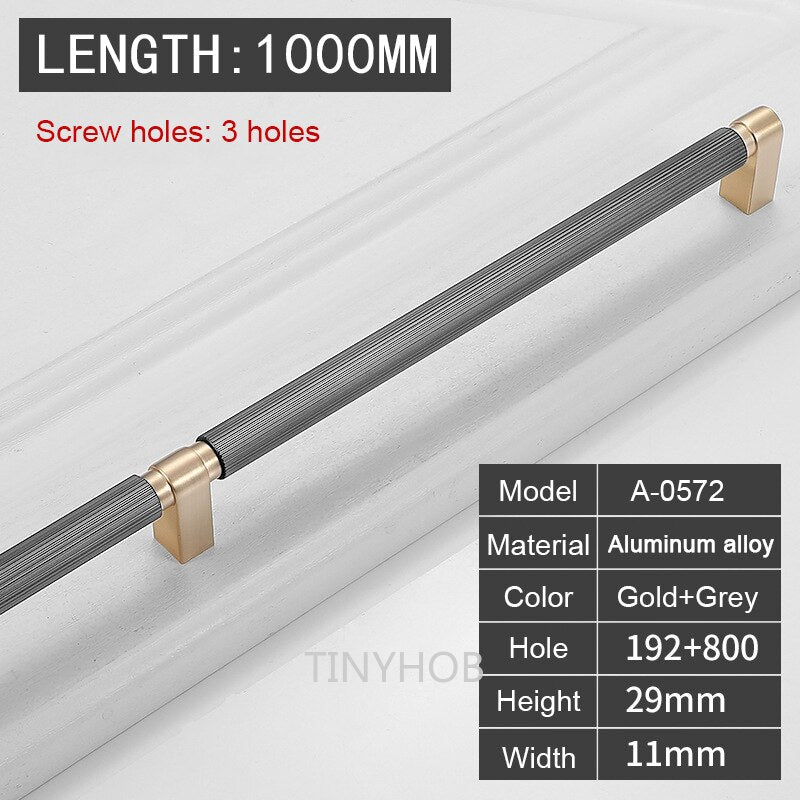 Haya Handle - 1000mm Zinc alloy Handles Luxury Design
