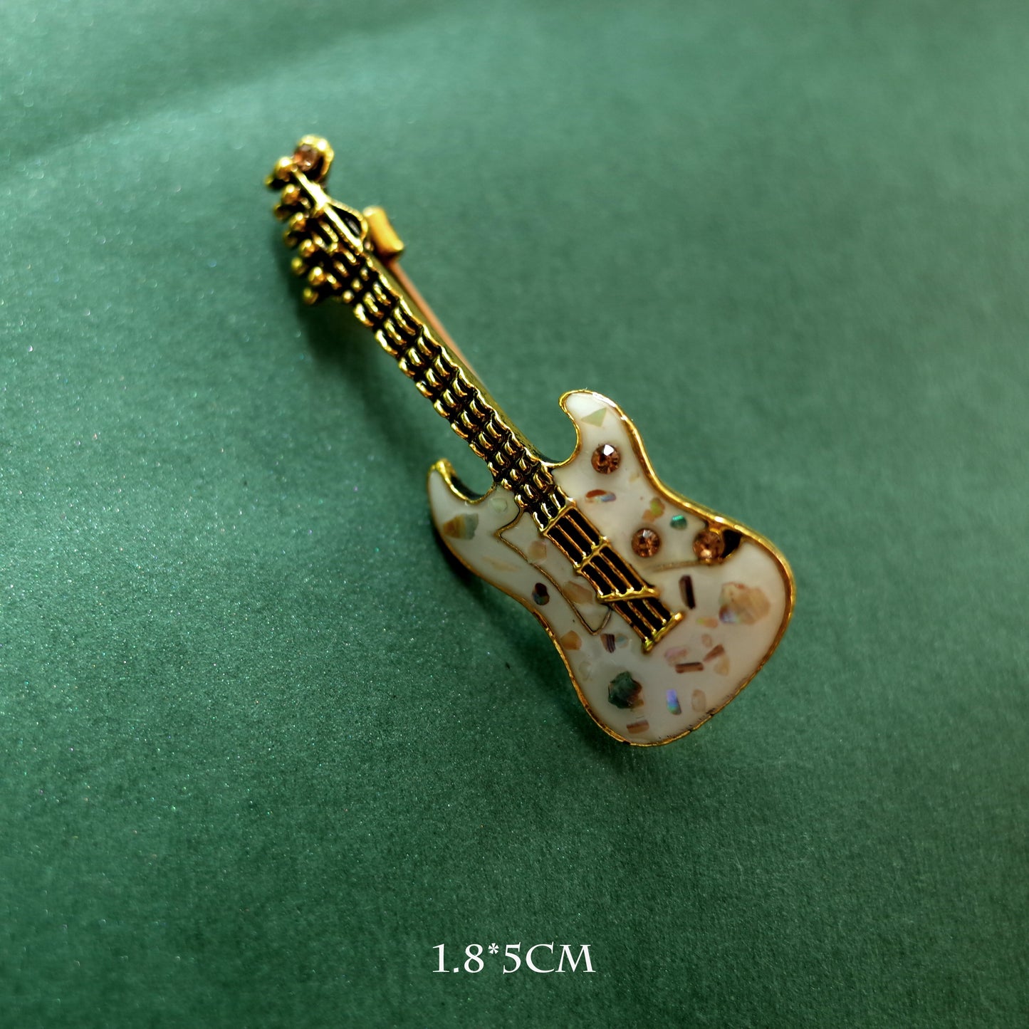 Fashion Musical Instruments Guitar Pins for Women Girl