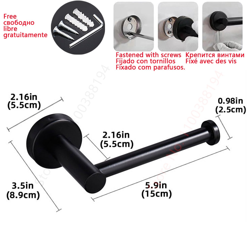 Adhesive Toilet Holder