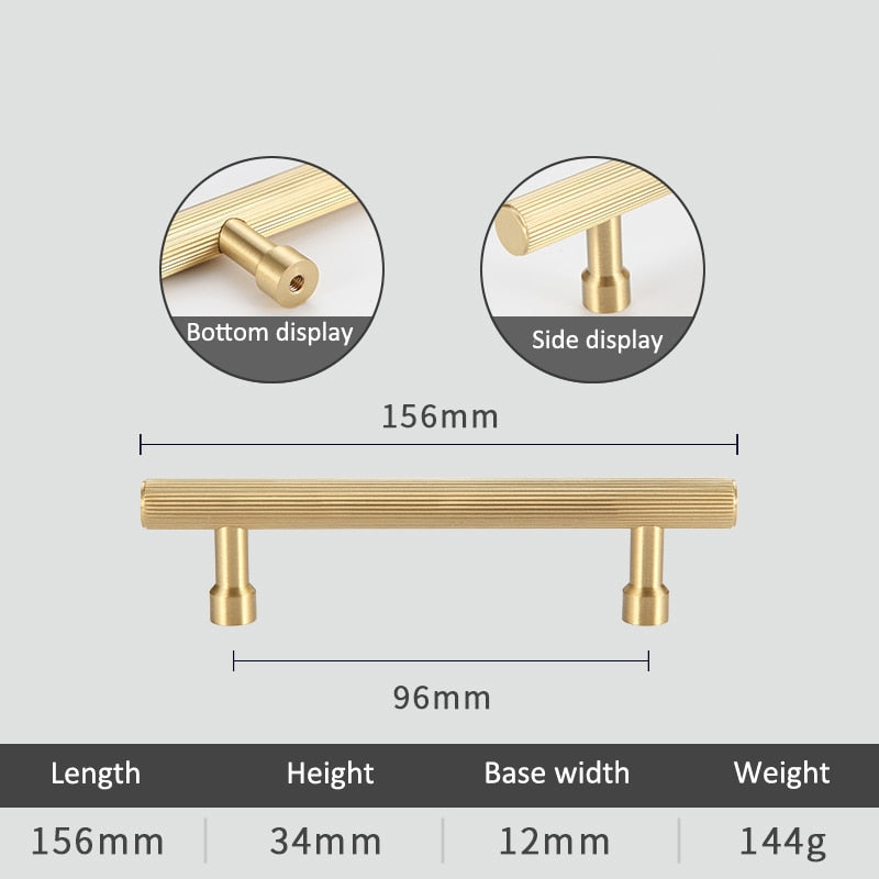 Olivia Handle - Furniture Brass Handles luxury