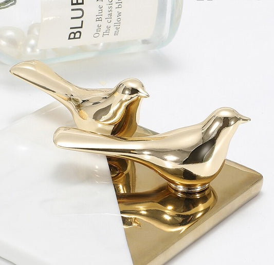 Vogel Handle - Bird shape/ zinc alloy Knobs or Hooks Luxury Design