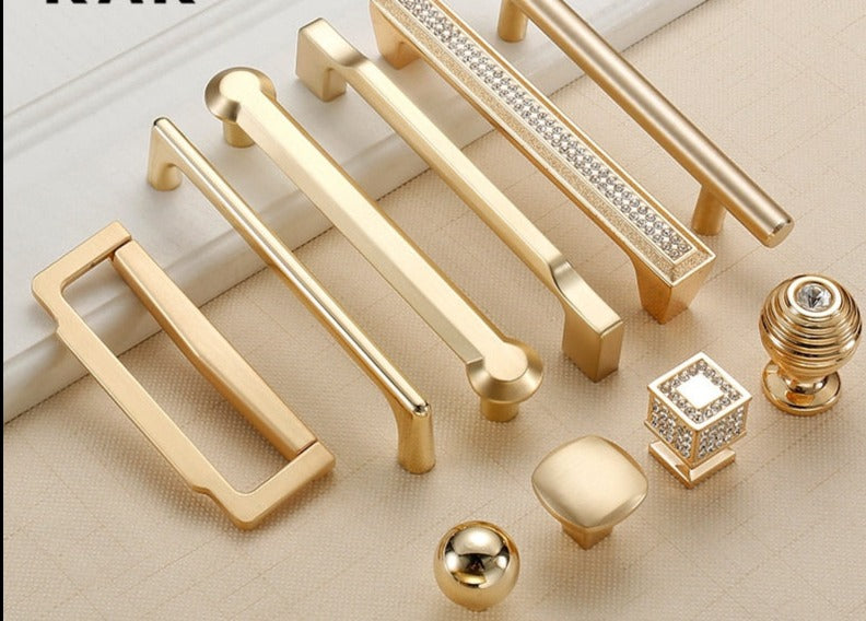 Goldena Handel - Zinc Alloy Knobs Handles Luxury