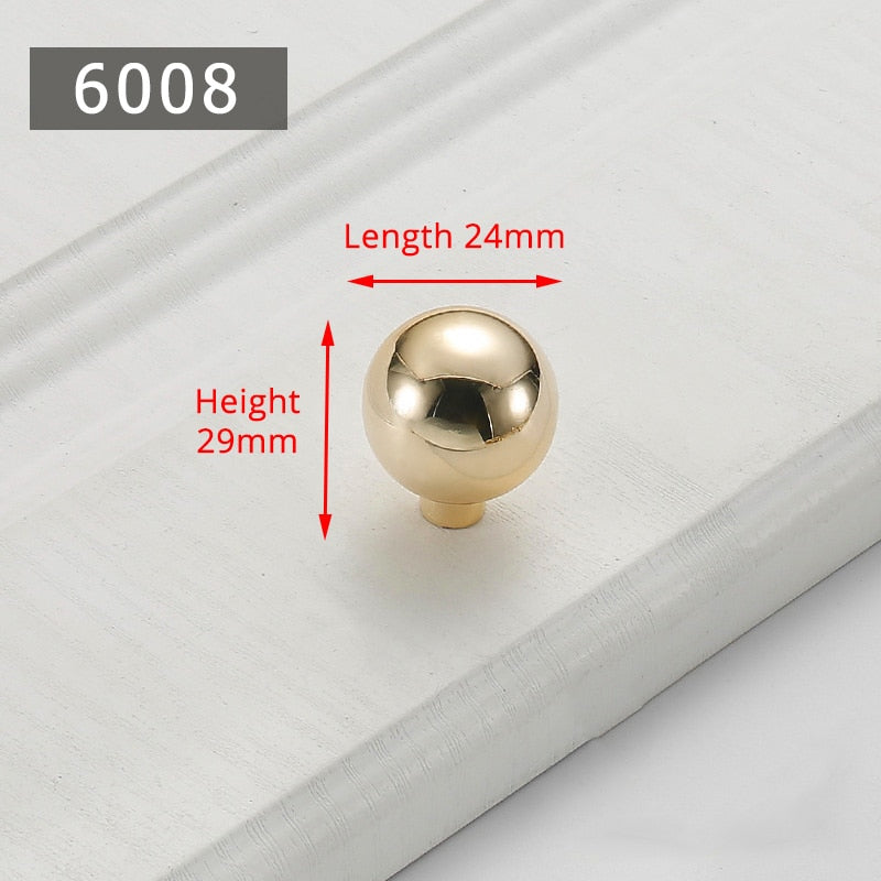 Goldena Handel - Zinc Alloy Knobs Handles Luxury