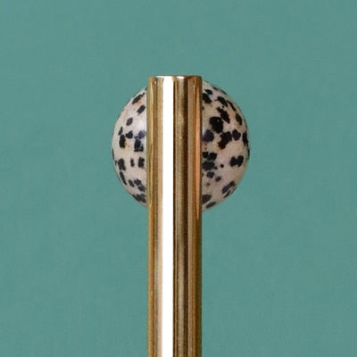 Sofia Handle - Natural marble + Brass Handles Luxury