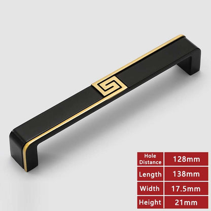 Verzatshi Handle - Door Cabinet Handles Yellow Bronze Gold