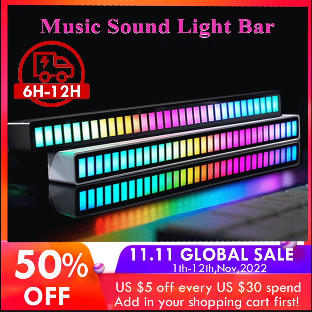 Creative RGB Music Sound Light