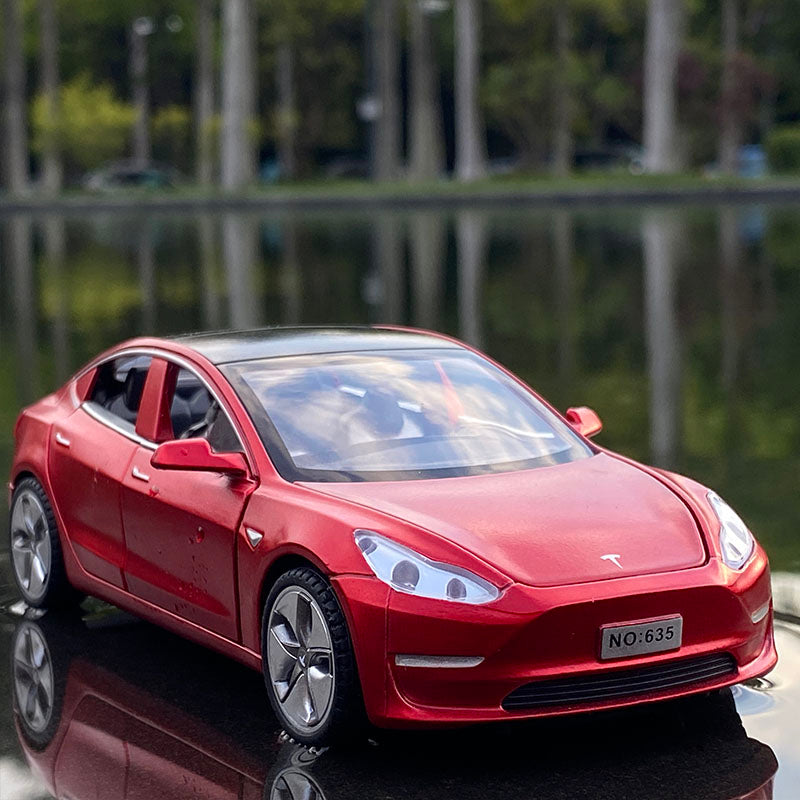 1:32 Tesla Model 3 Alloy Car Model