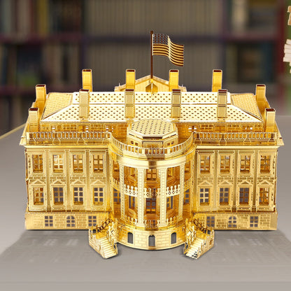 3D Metal The White House Model Building