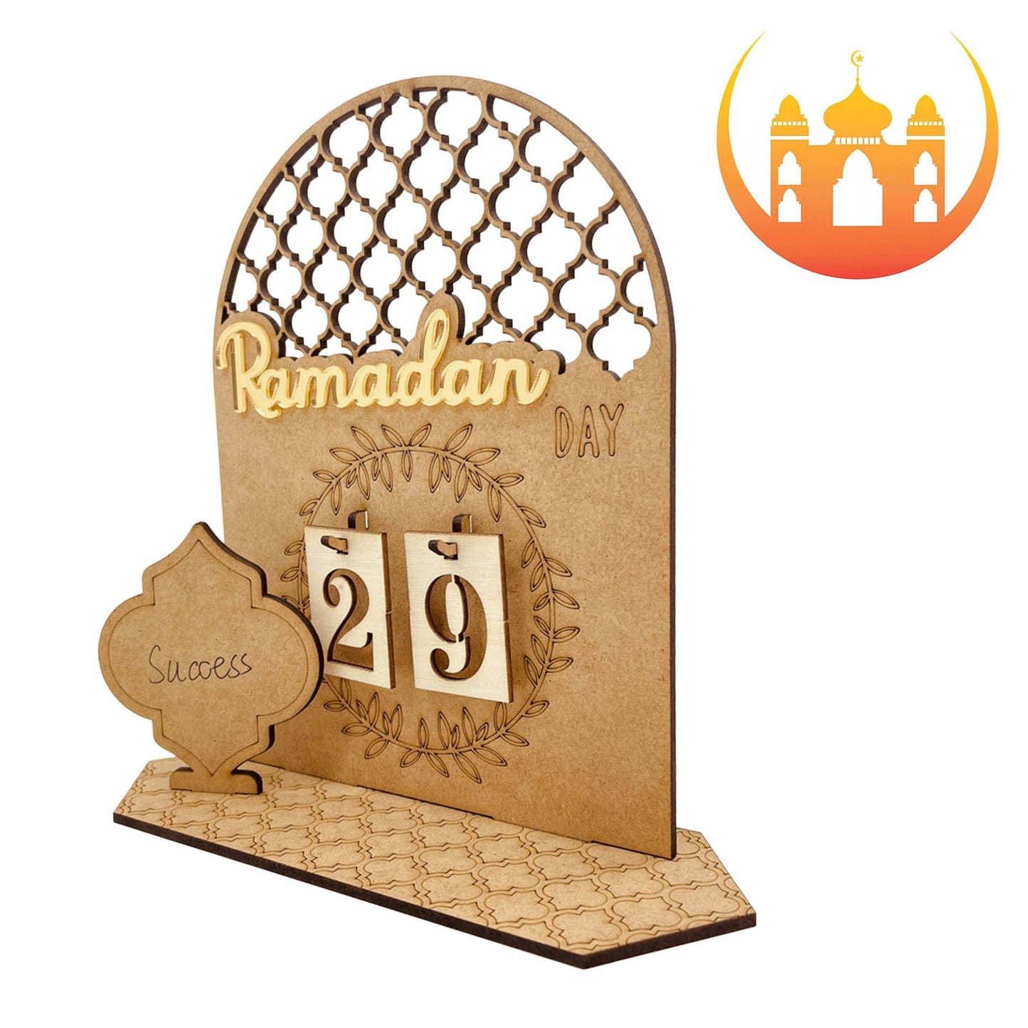 2022 Ramadan Countdown Calendar Eid Mubarak Ramadan Decoration