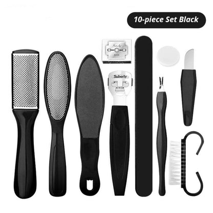 8/10Pcs Professional Pedicure Tools Set Foot Care